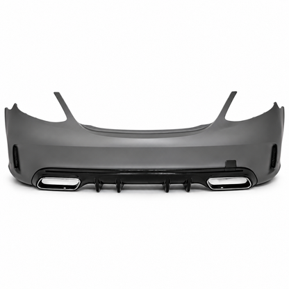 💕PARAURTI POSTERIORE MERCEDES CLASSE C W205 18-21 LOOK AMG C43💕