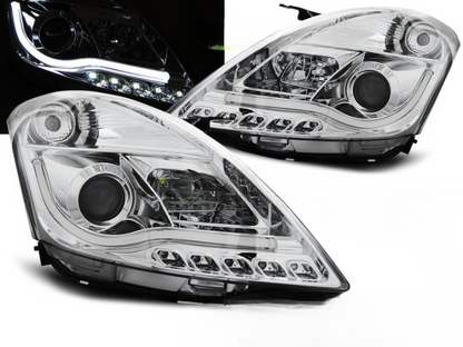 ART.6217  FARI  ANTERIORI SUZUKI SWIFT IV 10-16 CROMATA