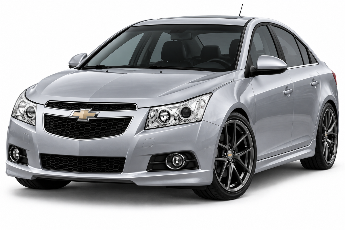 ART.10695 FARI ANTERIORI ADATTO PER CHEVROLET CRUZE 09-12 CROMATA
