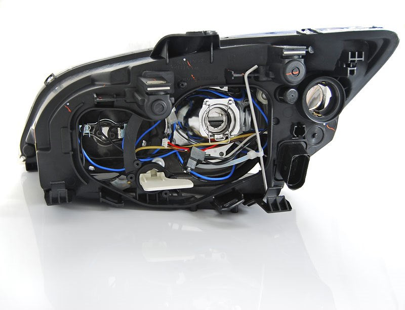 💫ART.6102 FARI ANTERIORI OCCHI D'ANGELO NERI per FORD FOCUS II 2004-2008💫