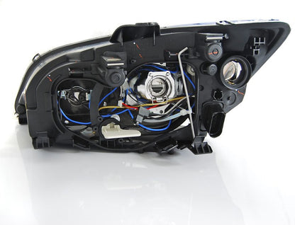💫ART.6102 FARI ANTERIORI OCCHI D'ANGELO NERI per FORD FOCUS II 2004-2008💫