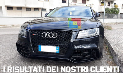Paraurti anteriore e spoiler aggiuntivo adatti per Audi A5 8T (2007-2011)