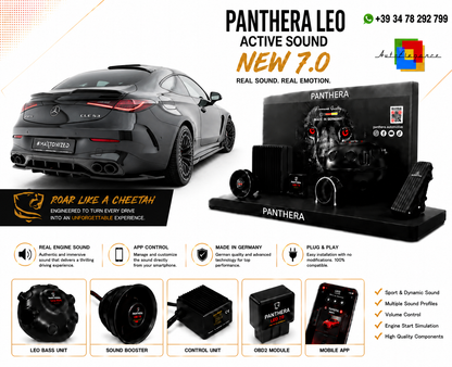 💕ART.2672 PANTHERA Soundsystem Booster 7.0-Mercedes-AMG CLE 53 C236💕