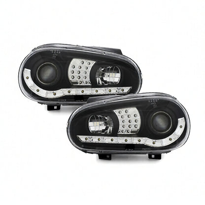 💫ART.6466 FARI DAYLIGHT NERI per VW GOLF 4 1997-2003💫