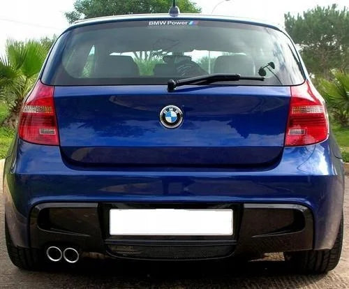 🔥DIFFUSORE ADATTO PER BMW SERIE 1 E81 E87 LOOK AERO GREZZO🔥