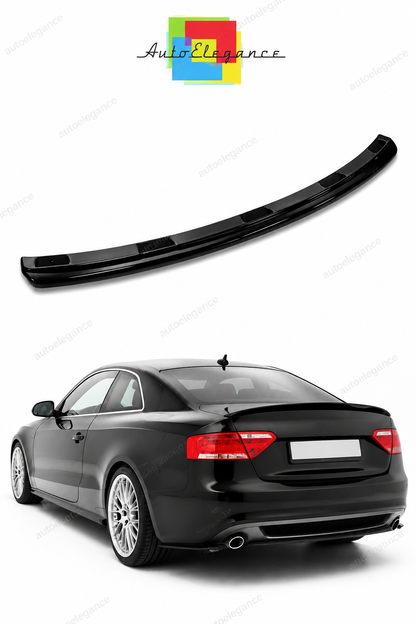 💕Splitter  posteriori  adatto per AUDI A5 SLINE  nero lucido  💕
