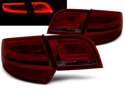 💕ART.6113 FARI POSTERIORI RED SMOKE AUDI A3 8P 04-08 SPORTBACK💕