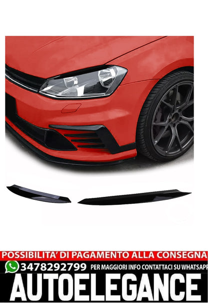 Coprifari Evil Eye Nero Lucido adatto per VW Golf 7 12-21 AUTOELEGANCERICAMBI