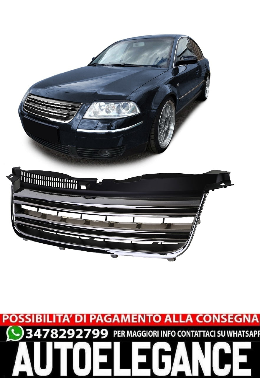 Black Chrome Grille Suitable for VW Passat 3BG Sedan Variant 00-05 