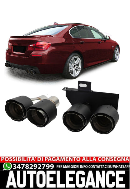 Carbon exhaust tips suitable for BMW F10 F11 520 523 525 528 530