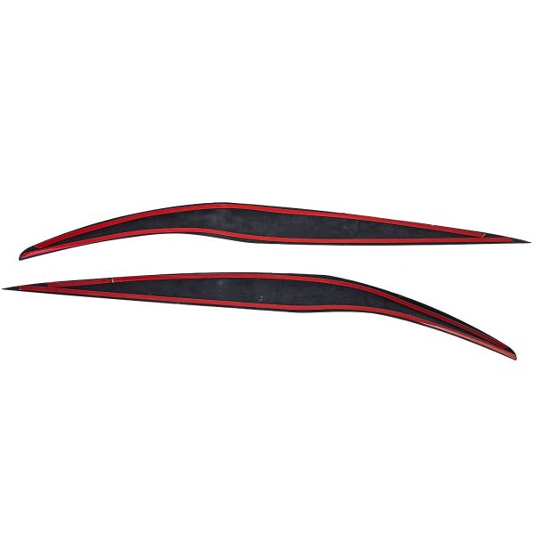 Evil Eye Gloss Black Headlight Covers for Ford Fiesta 12-17