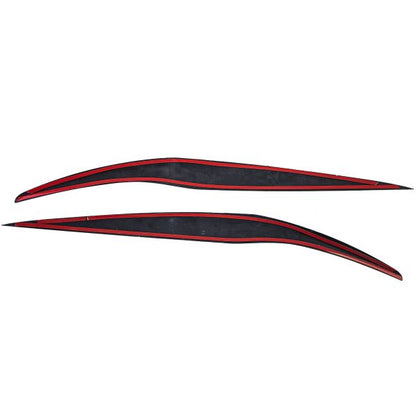 Evil Eye Gloss Black Headlight Covers for Ford Fiesta 12-17