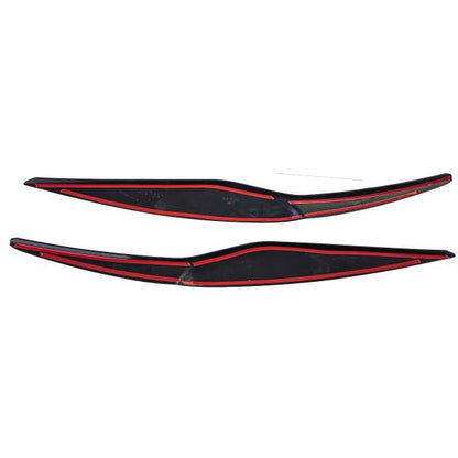 Evil Eye Gloss Black Headlight Covers for Ford Fiesta 2008-2012