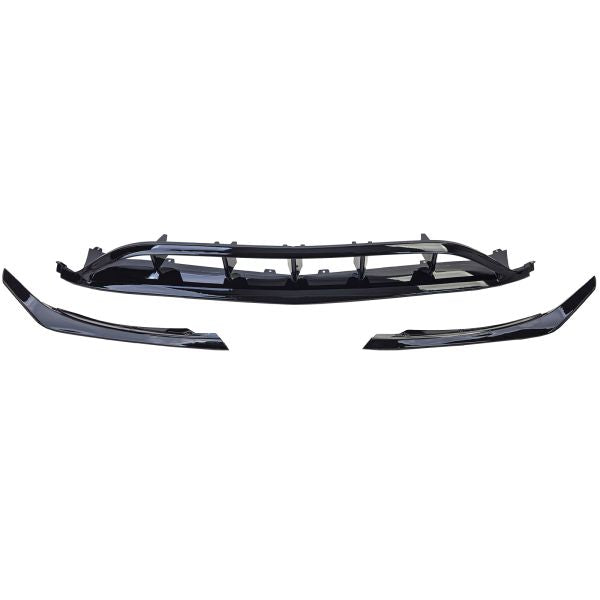 Front Bumper Spoiler Aero Kit Flaps Splitter For Mercedes A W176 15-18