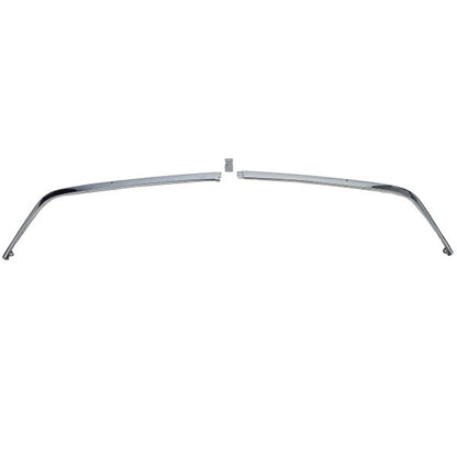 ⭐Paraurti anteriore cromato da version UE in 3 pezzi per Mercedes SL R107 71-89⭐