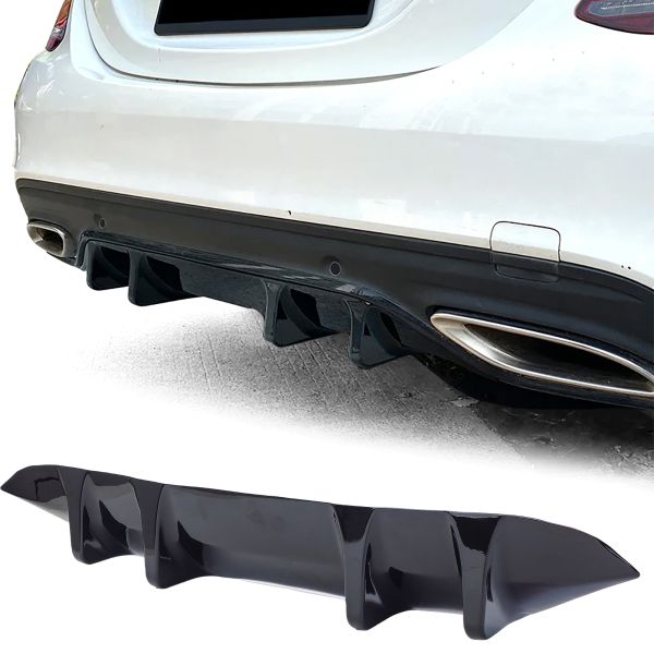 ⭐Sport DIFFUSER suitable for Mercedes C-CLASS W205 18-21 AMG-Line ⭐