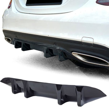 ⭐Sport DIFFUSER suitable for Mercedes C-CLASS W205 18-21 AMG-Line ⭐