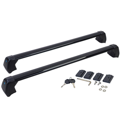✨Barre trasversali portatutto in alluminio nero per LandRover Defender 110 L663✨