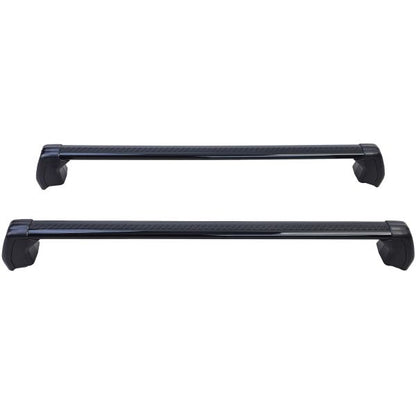 Barre trasversali portatutto in alluminio nero per Land Rover Defender 110 L663 dal 19