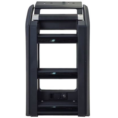 Scaletta laterale da tetto nera lucida per Land Rover Defender 90 110 dal 2019