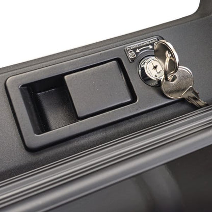 Scaletta laterale da tetto nera lucida per Land Rover Defender 90 110 da 19