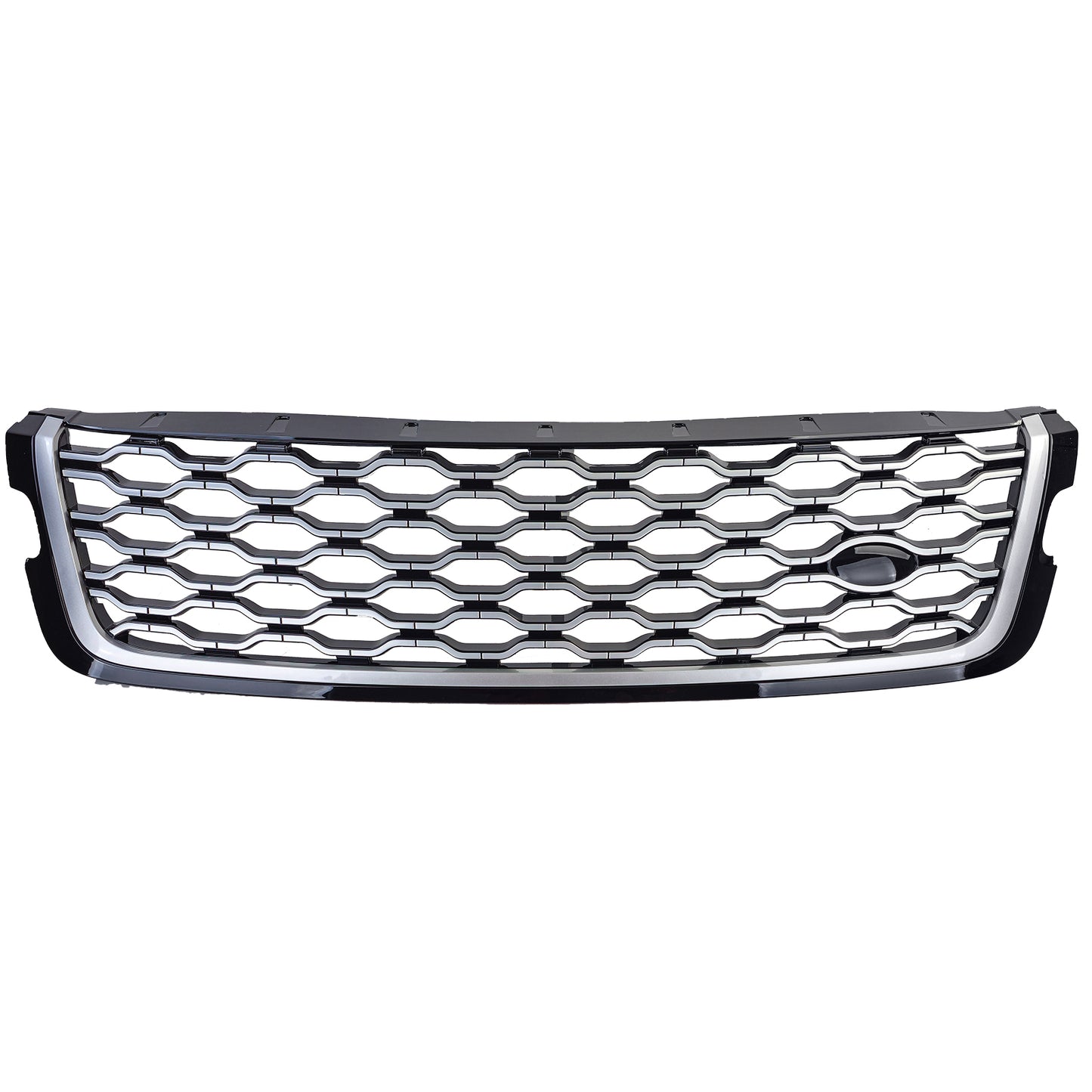 Griglia del radiatore sportiva nero argento per Range Rover Velar L560 2017-2023