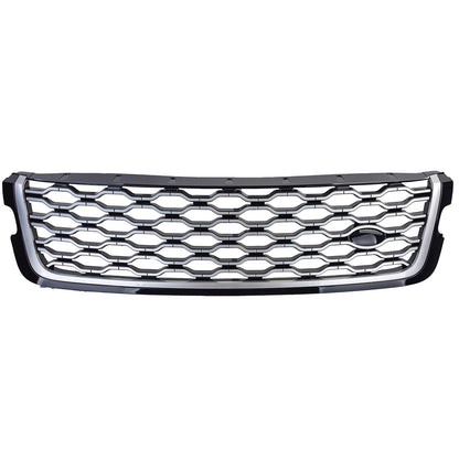 Griglia del radiatore sportiva nero argento per Range Rover Velar L560 2017-2023