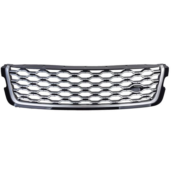 Griglia del radiatore sportiva nero argento per Range Rover Velar L560 2017-2023