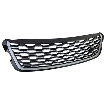Griglia del radiatore sportiva nero argento per Range Rover Velar L560 2017-2023