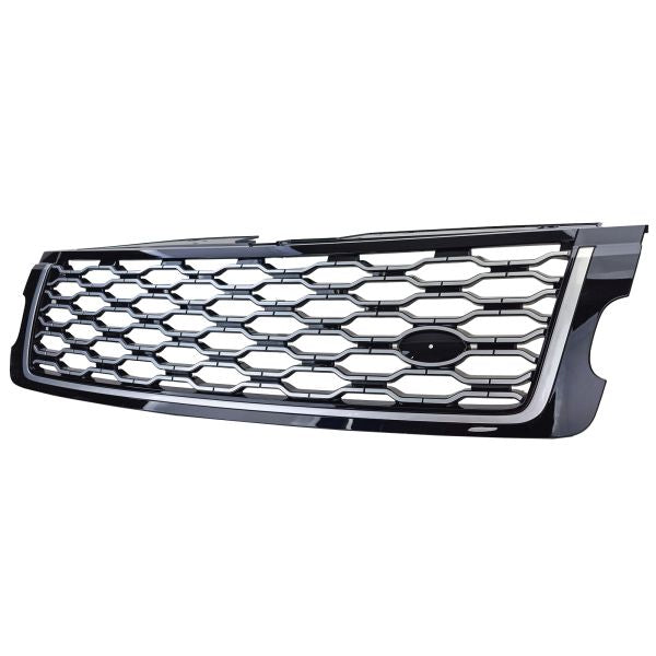 Griglia del radiatore sportiva nero argento per Range Rover Velar L560 2017-2023