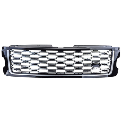 Griglia del radiatore sportiva nero argento per Range Rover Vogue L405 18-22