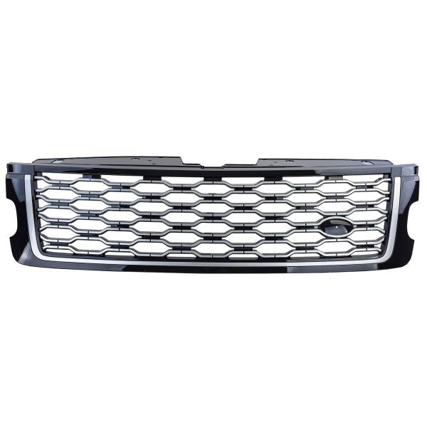 Griglia del radiatore sportiva nero argento per Range Rover Velar L560 2017-2023
