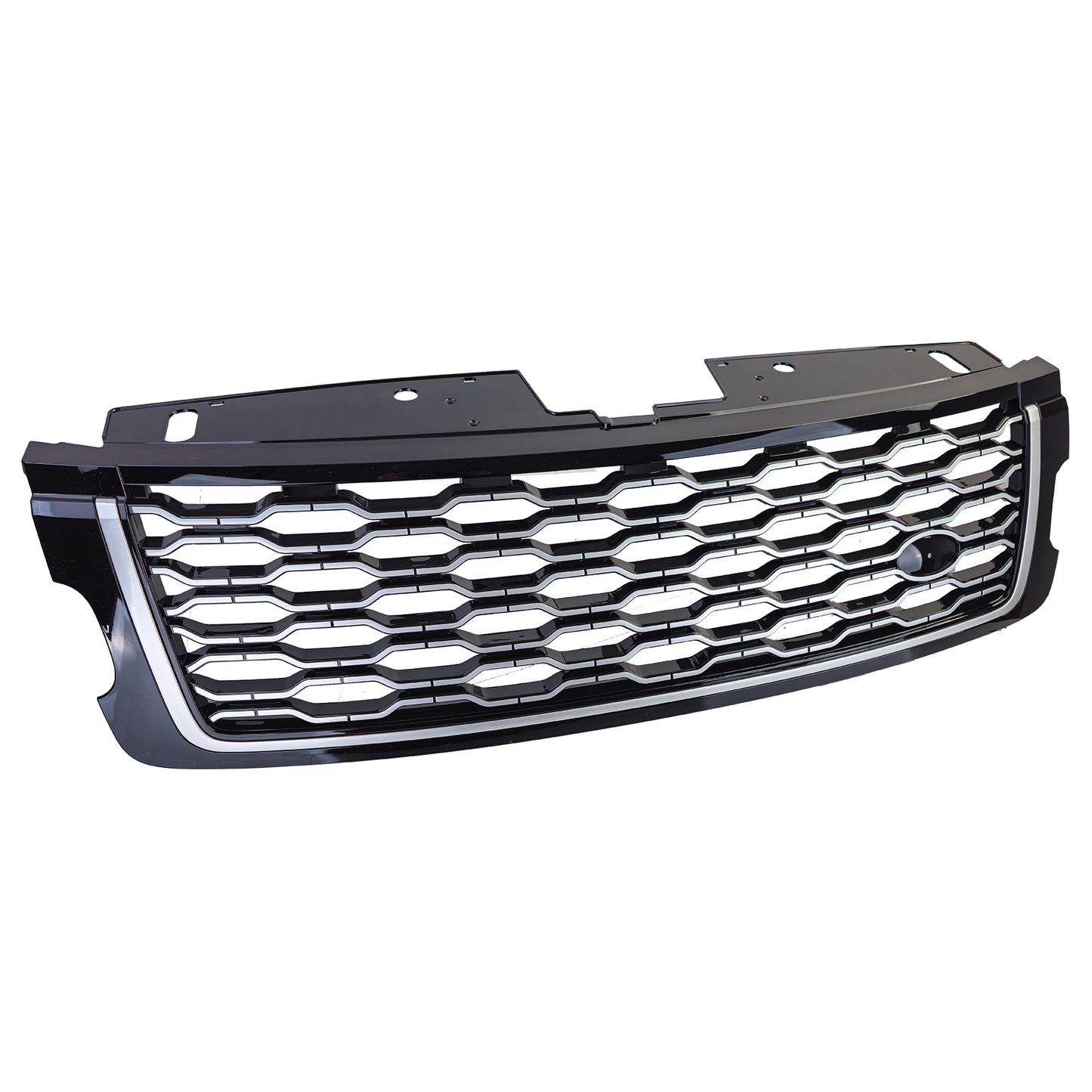 Griglia del radiatore sportiva nero argento per Range Rover Vogue L405 18-22