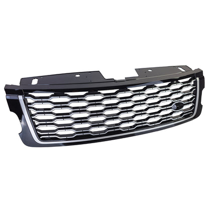 Griglia del radiatore sportiva nero argento per Range Rover Vogue L405 18-22