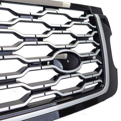 Griglia del radiatore sportiva nero argento per Range Rover Velar L560 2017-2023