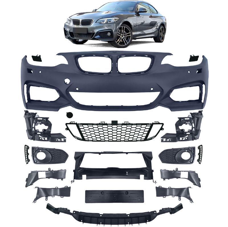 ART.7181 PARAURTI ANTERIORI BMW SERIE 2 F22 F23 F87 2013-2021