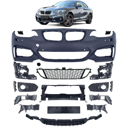⭐Paraurti Anteriore Sport 2 con Accessori adatto per Serie 2 BMW F22 F23 13-17⭐