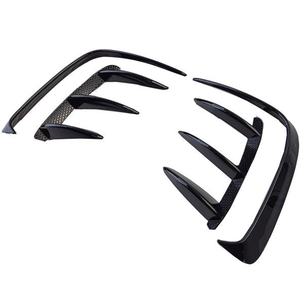 Spoilerwings Set Flaps Splitter Paraurti Posteriore per Mercedes A W176 13-18