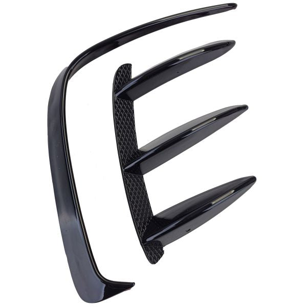 Spoilerwings Set Flaps Splitter Paraurti Posteriore per Mercedes A W176 13-18