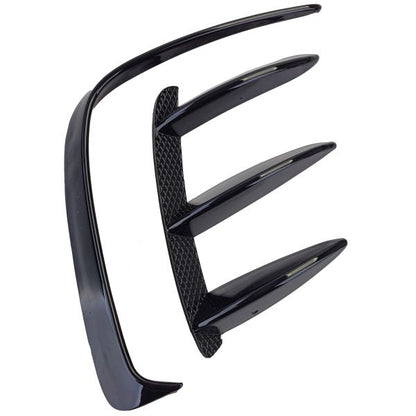 Spoilerwings Set Flaps Splitter Paraurti Posteriore per Mercedes A W176 13-18