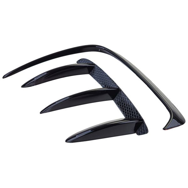 Spoilerwings Set Flaps Splitter Paraurti Posteriore per Mercedes A W176 13-18