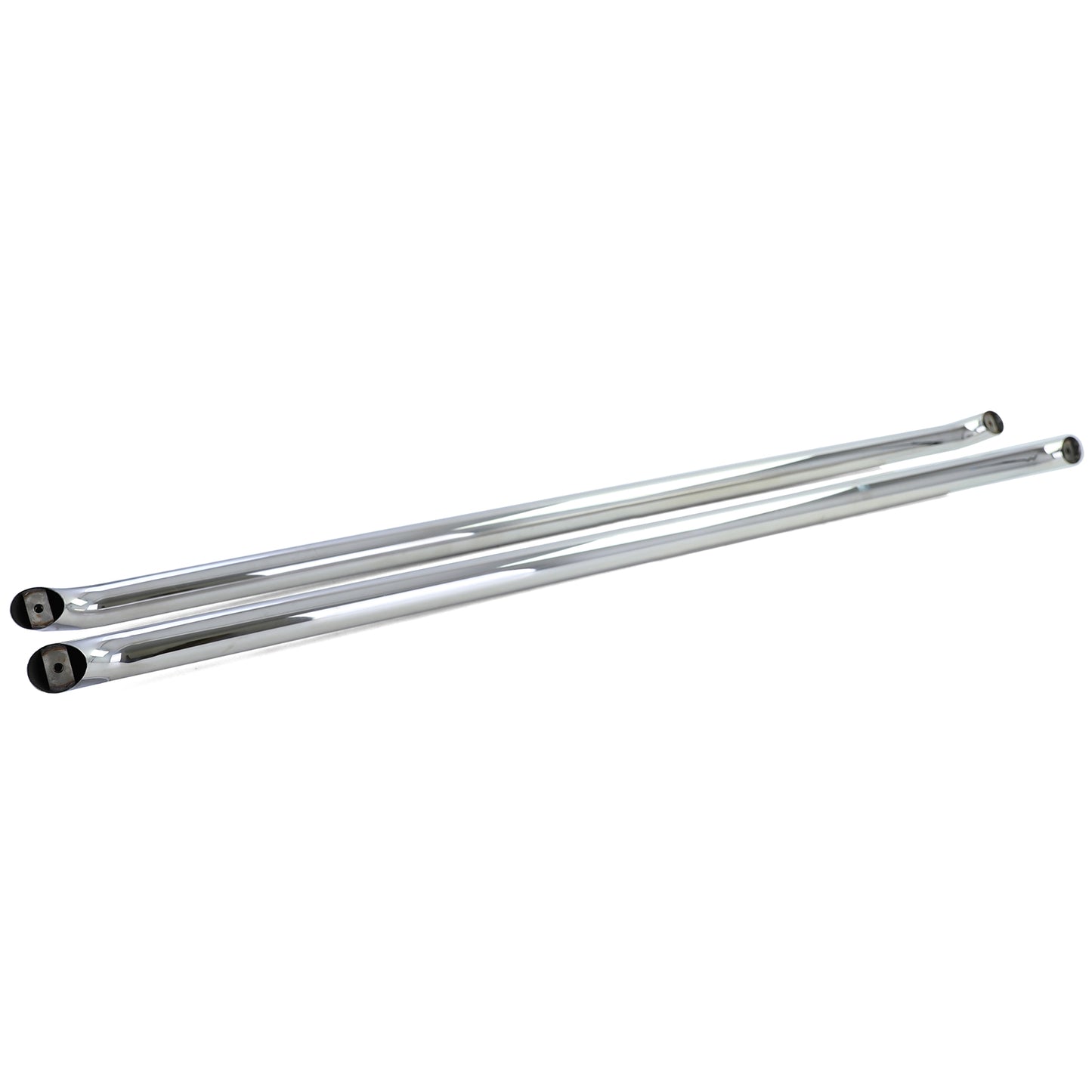 ✨Pedane Tubi Laterali Acciaio Inox Lucido Per VW T5 T6 T6.1✨