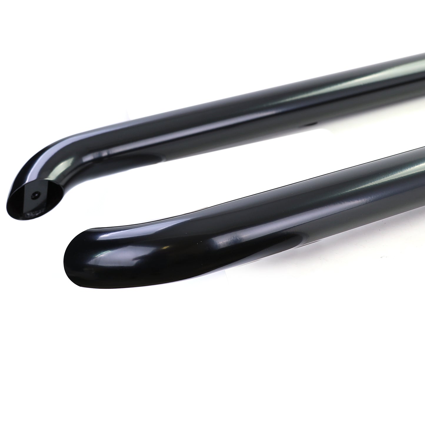 ✨Stainless Steel Side Steps Tubes Black for VW T5 T6 T6.1 Long Wheelbase✨ 