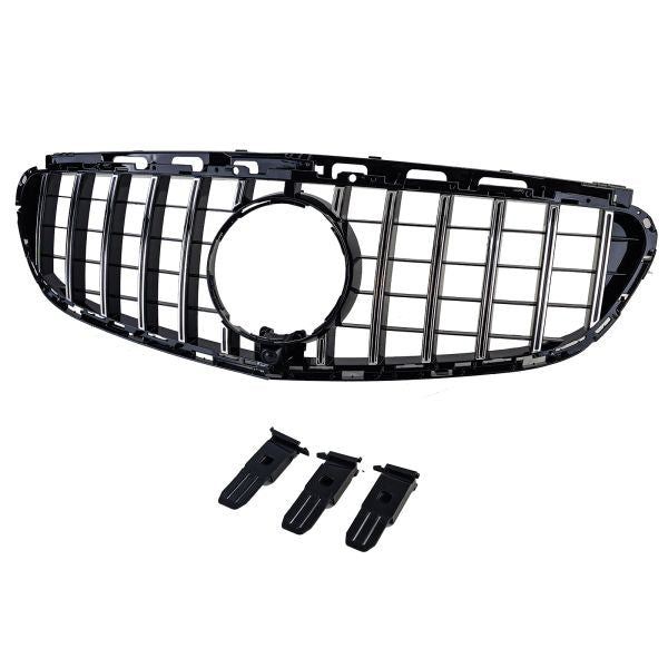 ⭐Griglia Sport Nera Cromata adatta per Mercedes E W212 S212 Facelift 13-16⭐