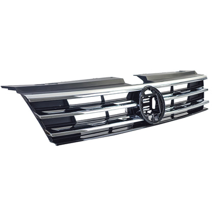 ⭐Black Grille with Chrome Stripes for VW Tiguan II 2016-2020⭐