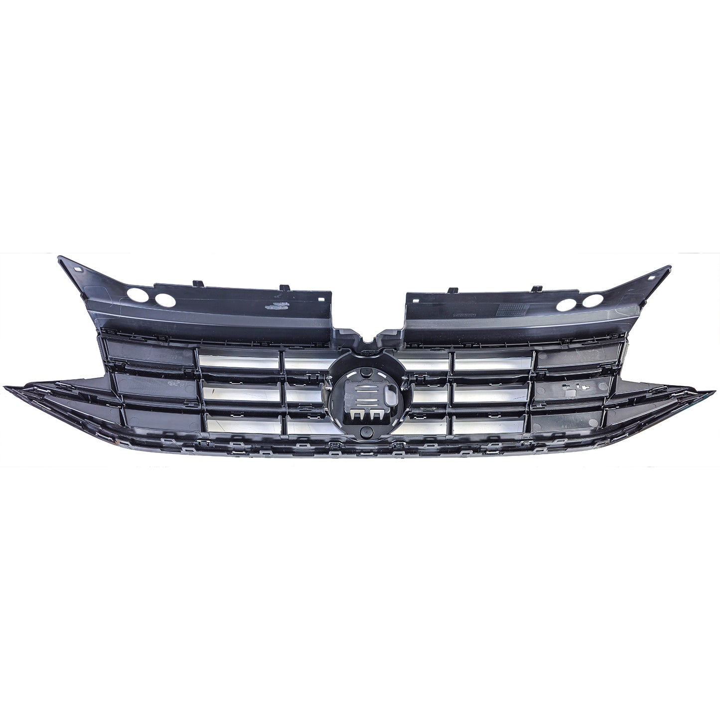 ⭐Black Grille with Chrome Stripes for VW Tiguan II Facelift 2020-2023⭐ 