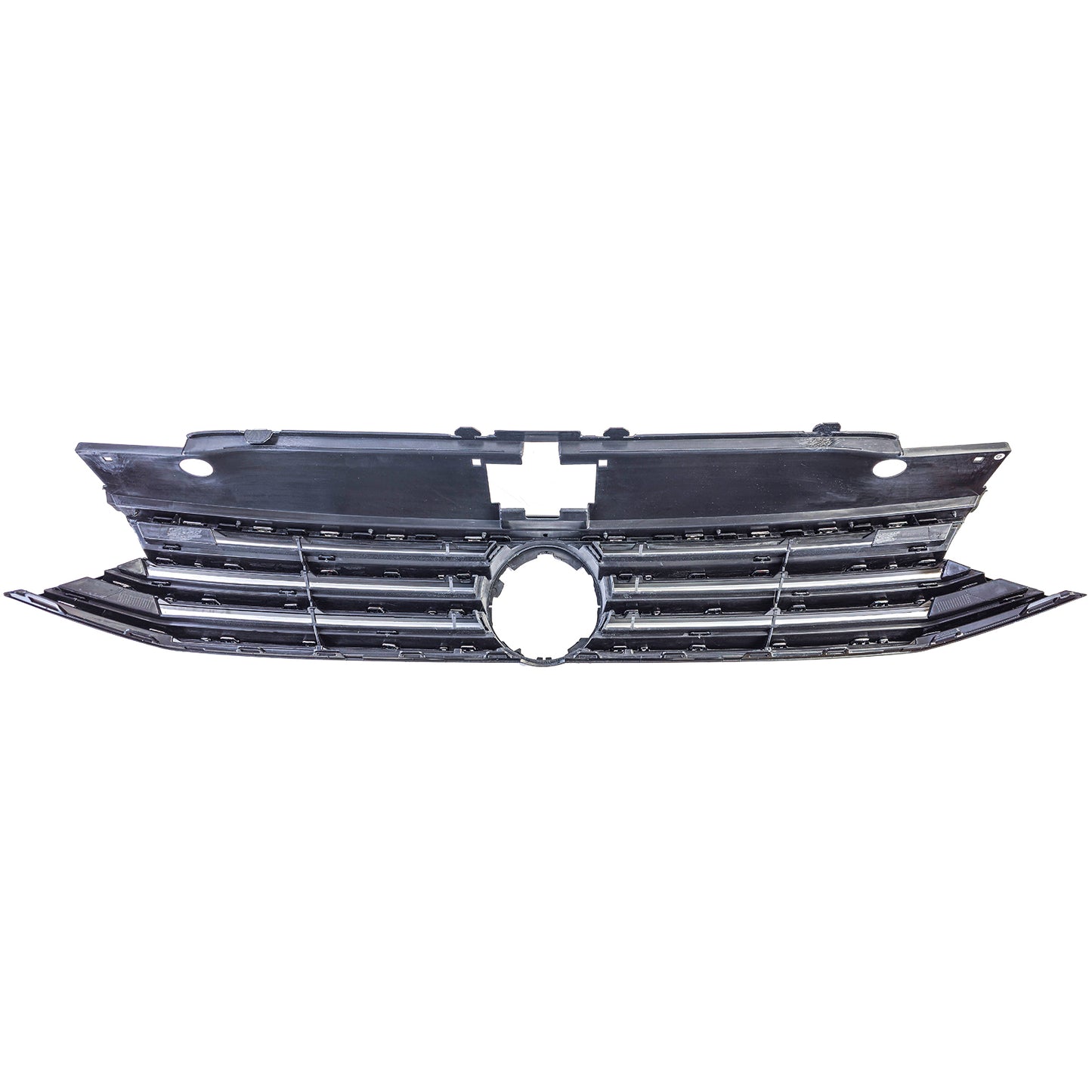 ⭐Black Grille with Chrome Stripes for VW Passat B8 3G Pre-Facelift 2014-2019⭐ 