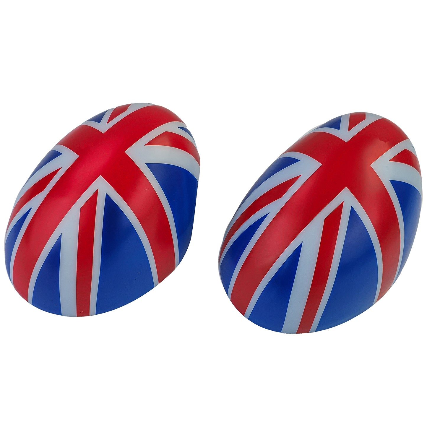Union Jack Mirror Caps Blue White Red Suitable for Mini F54 F55 F56 F57 13-18
