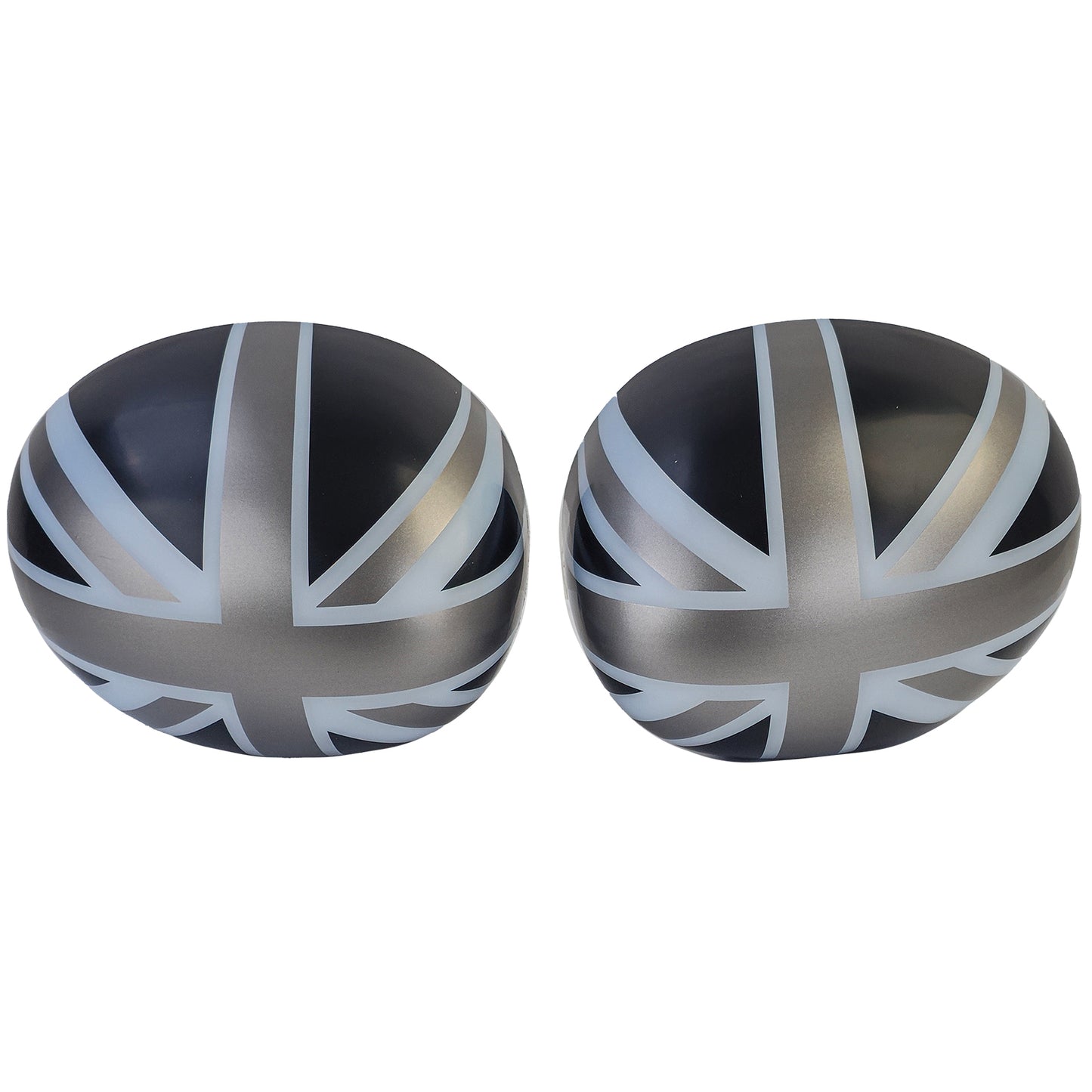 💎Union Jack Mirror Covers Black Grey Suitable for Mini F54 F55 F56 F57💎