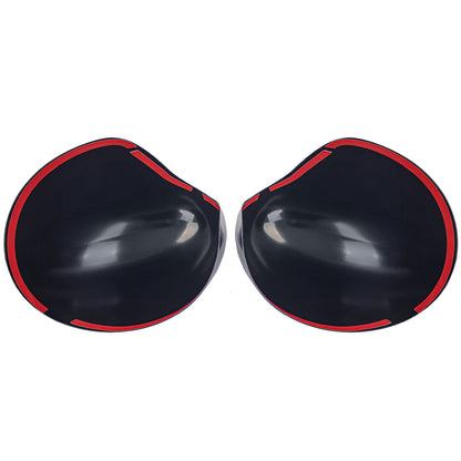 Calotte specchietti Performance Rosso Nero adatto per Mini F54 F55 F56 F57 13-18